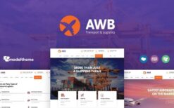 AWB v1.1 Transport & Logistics WordPress Theme