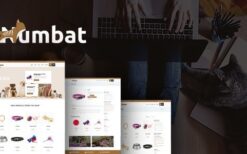 Numbat v1.8 Pet Shop WooCommerce WordPress Theme