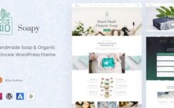 Soapy (v1.1.2) Handmade & Organic Skincare WordPress