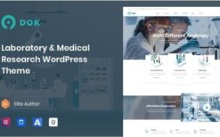 Ninedok (v1.1.4) Laboratory & Research WordPress Theme