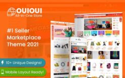 OuiOui v1.4.13 Multi Vendor MarketPlace Elementor WooCommerce Theme