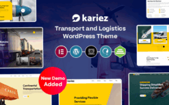 Kariez (v1.1.1) Transportation & Logistics WordPress Theme