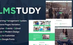 LMStudy v.2.1 Education LMS WooCommerce Theme