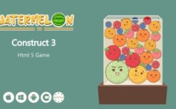 Watermelon v1.0 HTML5 Game (Construct 3)