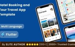 MyBnb v.1.2 Flutter Hotel Booking and Tour Travel App Template in Flutter | Multi Language
