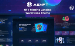 Aenft v.1.0.0 NFT Minting Collection WordPress Theme