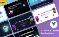 TechAI (v1.0.0) AI Writer & Copywriting Multipurpose VUE.JS Template