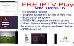 FRE IPTV Player (v1.0.0) TV Channels VOD Video Stream