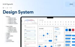Design System UI Kit for Figma v8.0