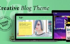 Val (v1.2.0) Creative Blog Theme