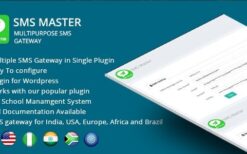 SMSmaster (v6.0) Multipurpose SMS Gateway for WordPress