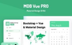 MDB 5 Vue PRO Advanced (v3.2.0)