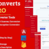 [All in One] iLoveConverts PRO (v1.0.0) Online Converter Tools Full Production Ready App with Admin Panel