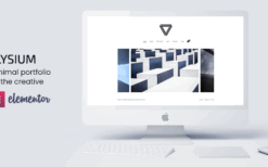 Elysium (v5.0.0) Minimal WordPress Portfolio Theme