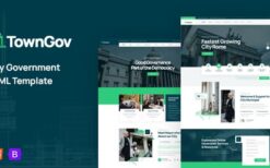 Towngov (v1.0.0) City Government HTML Template