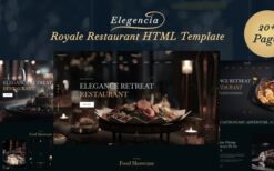 Elegencia v.1.0.0 Royale Restaurant HTML5 Template