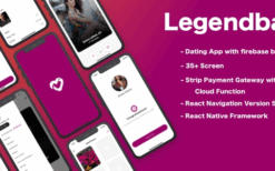 Legendbae (v1.0) React Native Social Dating App Download