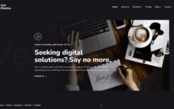 Vex (v1.0) Multipurpose Website CMS & Creative Agency Management System