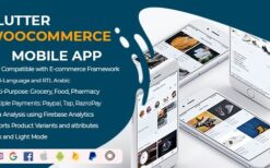 Flutter WooCommerce Android & Ios WooCommerce App (v9.3.3) Flutter WooCommerce Android & Ios Ecommerce App