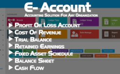 E-Account (v1.0) Accounting Software for any Organization