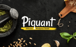 Piquant (v2.0) Restaurant, Bar & Café Theme