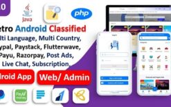 Metro Classified App v3.0 | Buy, sell app | website & Admin Panel | Payment Gateways | Membership