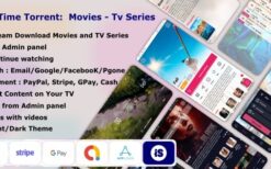 POPTime v1.0.0 Torrent App Movies – TV Series – Cast system