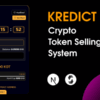 KREDICT (v1.0) ICO Crypto Token Selling System | Multi Currency | Multi Wallet