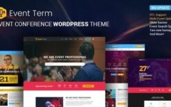 Event Term v.4.1.1 Multiple Conference WordPress Theme