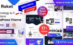 Roket v.1.4.0 Technology & IT Solutions WordPress Theme