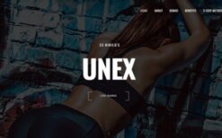 Unex v1.0 Under Construction Template