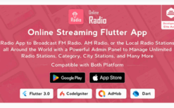 Radio Online v1.0.6 Flutter Full App