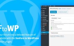 * XFtoWP (v1.5.0.1) XenForo to WordPress integration