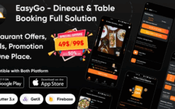 EasyGo (v1.0) Dineout & Table Booking | Restaurant Offers, Deals, Promotion | Dineout Clone Full Solution