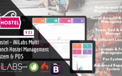 * iHostel (v2.1) iNiLabs Multi Branch Hostel Management System & POS