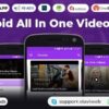 Android All In One Videos App v1.14 (DailyMotion,Vimeo,Youtube,Server Videos, Admob with GDPR)