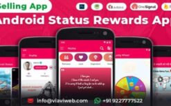 * Android Status App With Reward Point v13.0 (Lucky Wheel, WA Status Saver, Video, GIF, Quotes & Image)