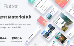 Biggest Pro Widget Flutter Kits (v1.0.0) Best Selling Flutter Widget Kit 3.0 Flutter UI Kit