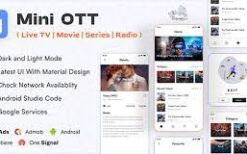 Mini OTT v.2.0 Live TV, Streaming, Movie, Radio