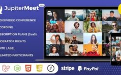 JupiterMeet Pro (v1.8.5) White Label Video Conference