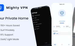 MightyVPN (v8.0) : Flutter app for Secure VPN and Fast Servers VPN