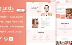 Luxia v1.0.0 Beauty & Spa Center WordPress Theme