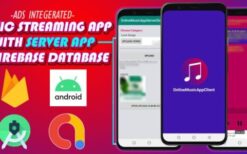 Music Streaming App with Server App And Firebase v1.0.0