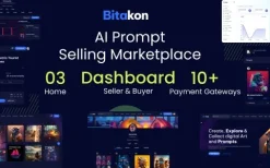v1.0.9 Bitakon AI Prompt Buy Selling Marketplace (Multi Seller)