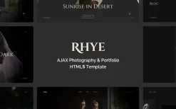 v1.8.0 Rhye AJAX Portfolio HTML5 Template