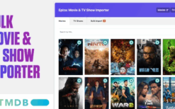 Epiza (v1.0) Bulk Movie & TV Show Importer For WordPress