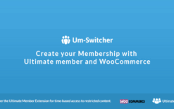 Um-Switcher (v3.4) Sell subscriptions for Ultimate Member powered by WooCommerce