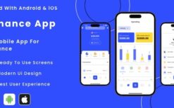 Finance App (v1.0.0) Flutter Mobile App Template