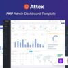 Attex v.1.0.0 PHP Admin & Dashboard Template