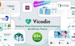 Vicodin (v1.1) Medical Store WordPress Theme